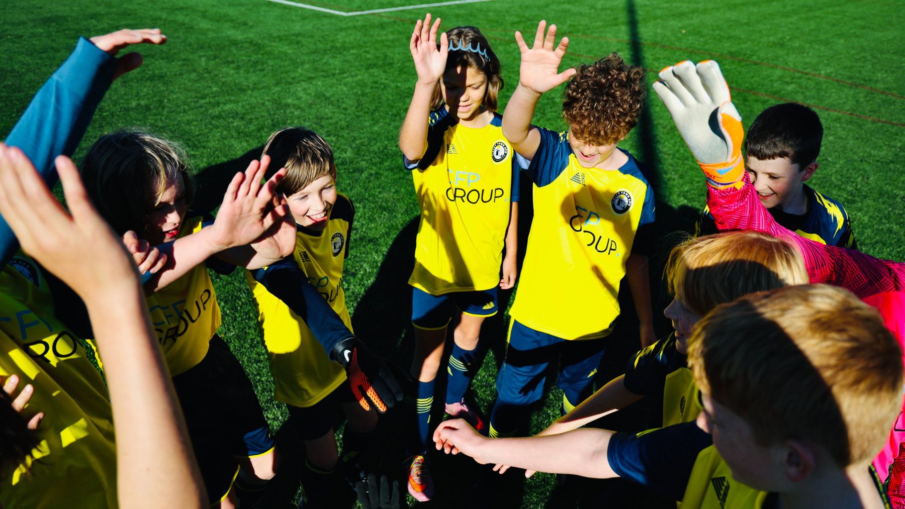 Ilkley Town junior players